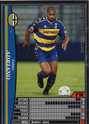 Soccerserie.comより アドリアーノ ［並行輸入品］ Amazon.co.jp: WCCF/08-09/インテル/白/253/アドリアーノ